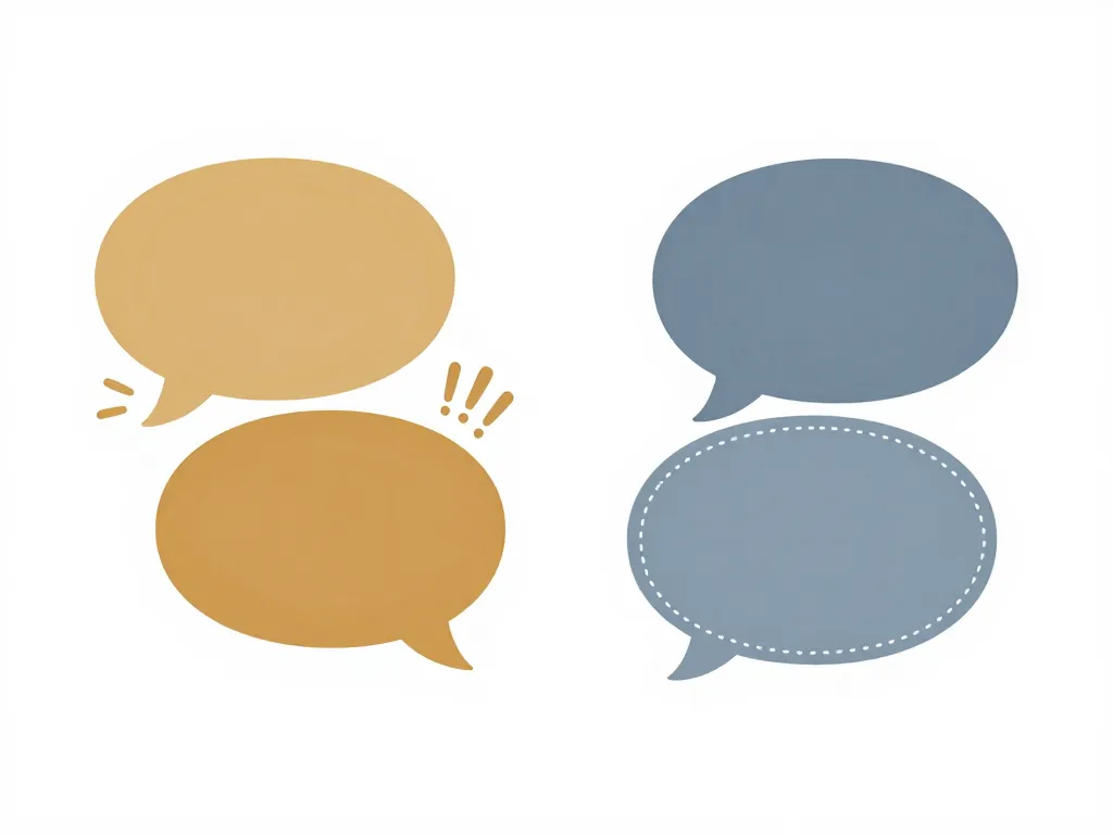 Illustration contrasting active conflict between cofounders on one side with disengaged silence on the other, showing that silence is the more dangerous sign