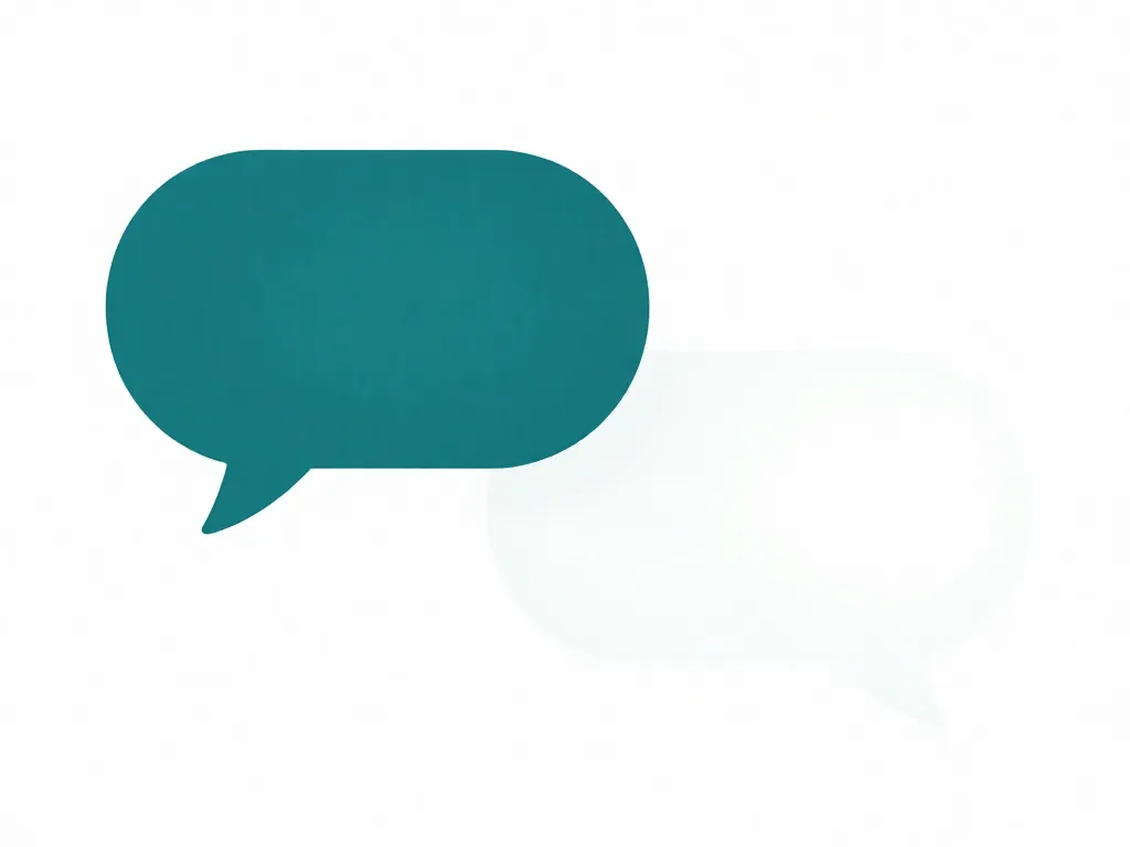 Illustration of two speech bubbles, one vibrant and one fading, representing the decline of open communication between co-founders
